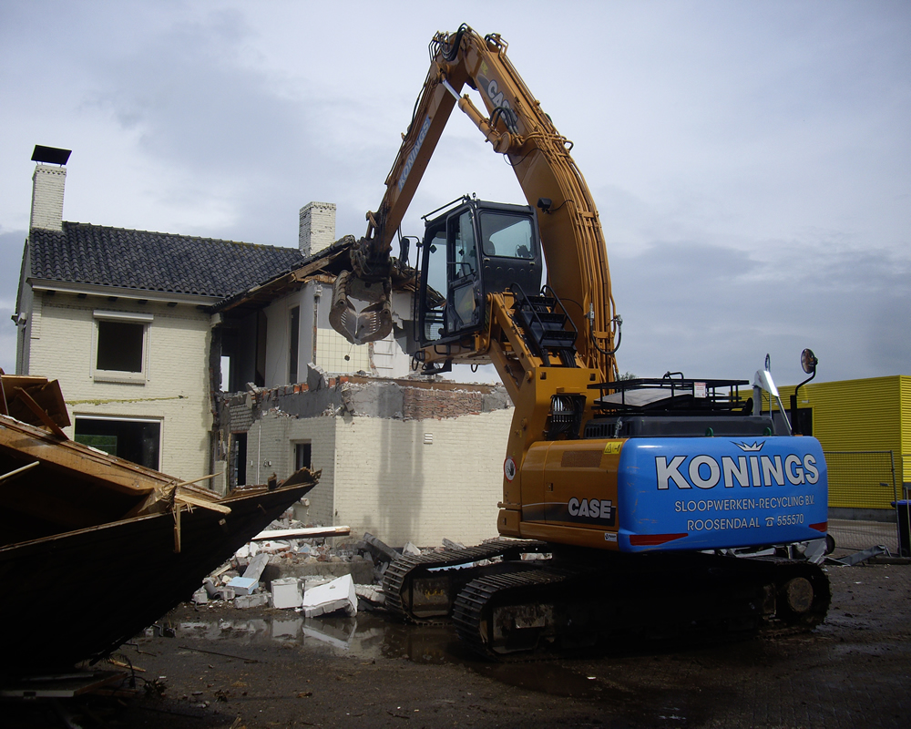 Graansilo, loods en woning Standdaarbuiten